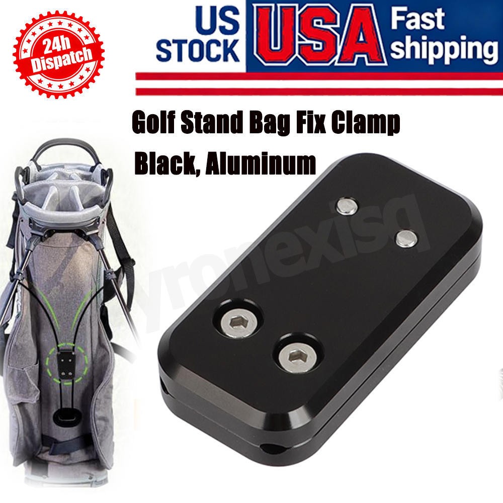 Golf Stand Bag Leg Spring Clamp Replacement Black Universal 4mm