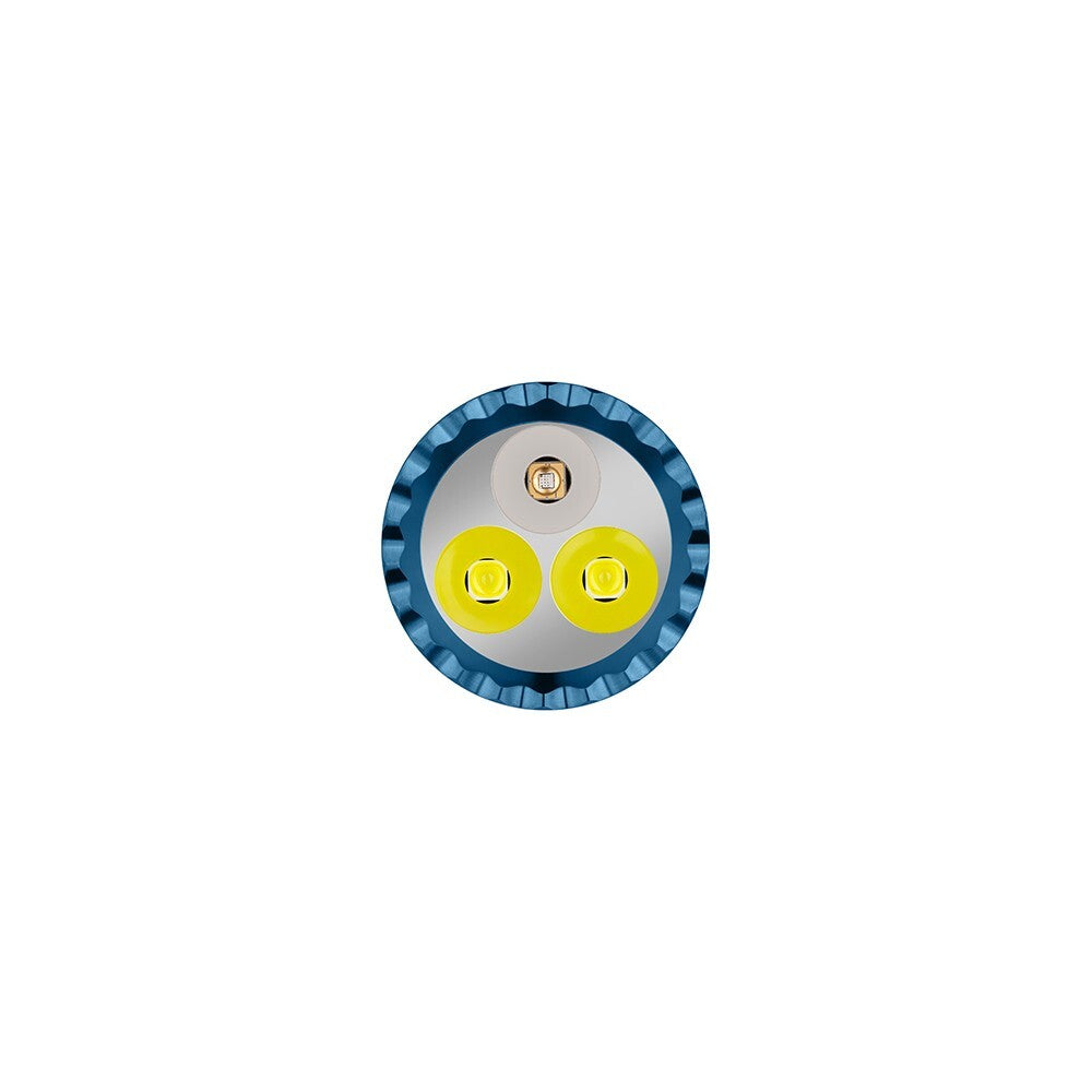 LED Flashlight with UV and White Light, 1200 Lumens, Compact Waterproof