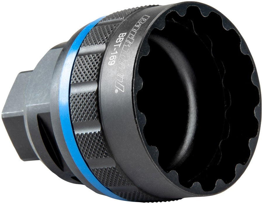 Heavy-Duty Steel Bicycle Bottom Bracket & Lockring Tool 16-Notch Fittings