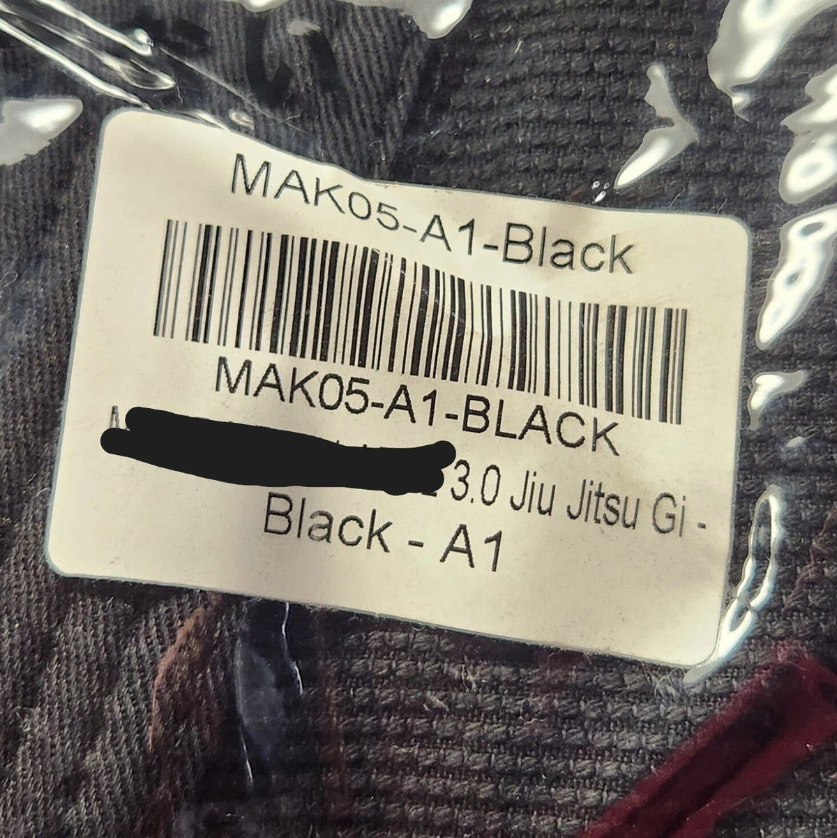 Martial Arts Gi for Jiu Jitsu & Karate - Black, Multiple Sizes