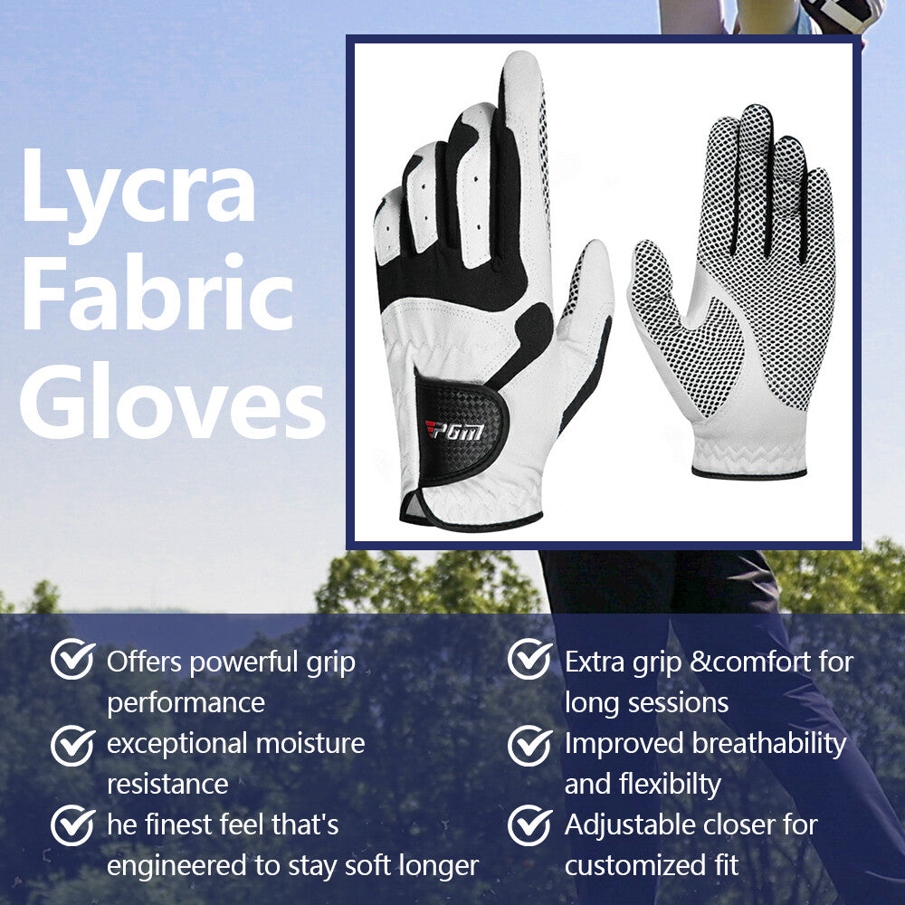 Men's All Weather Golf Gloves Pack of 1/3/5 - Breathable, Non-Slip Grip