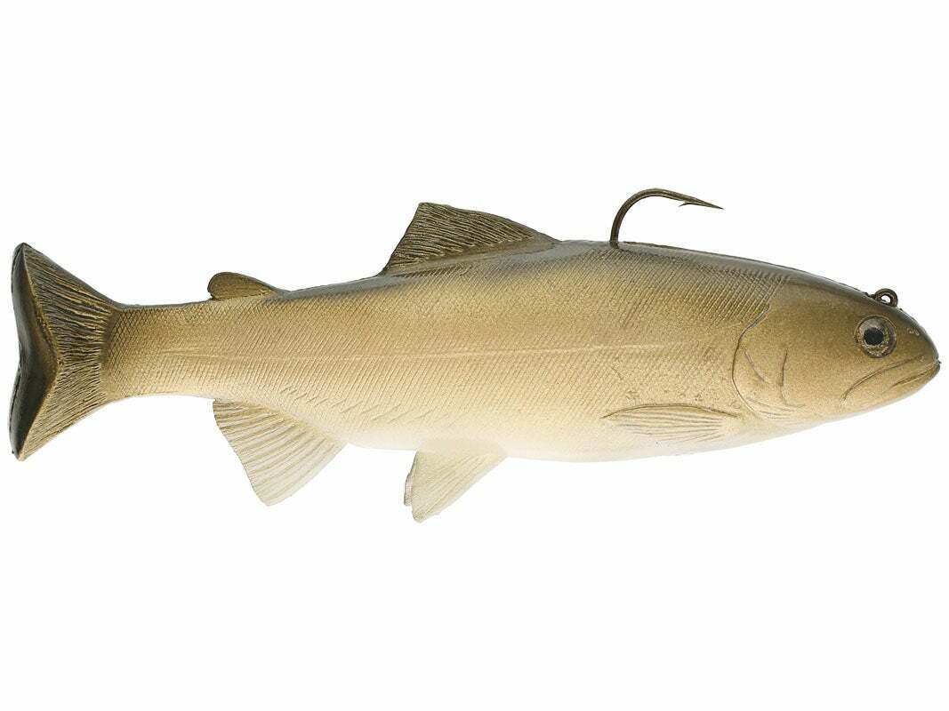 8-Inch Trout Swimbaits with Adjustable Rate of Fall - Realistic Lures for Freshwater Fishing