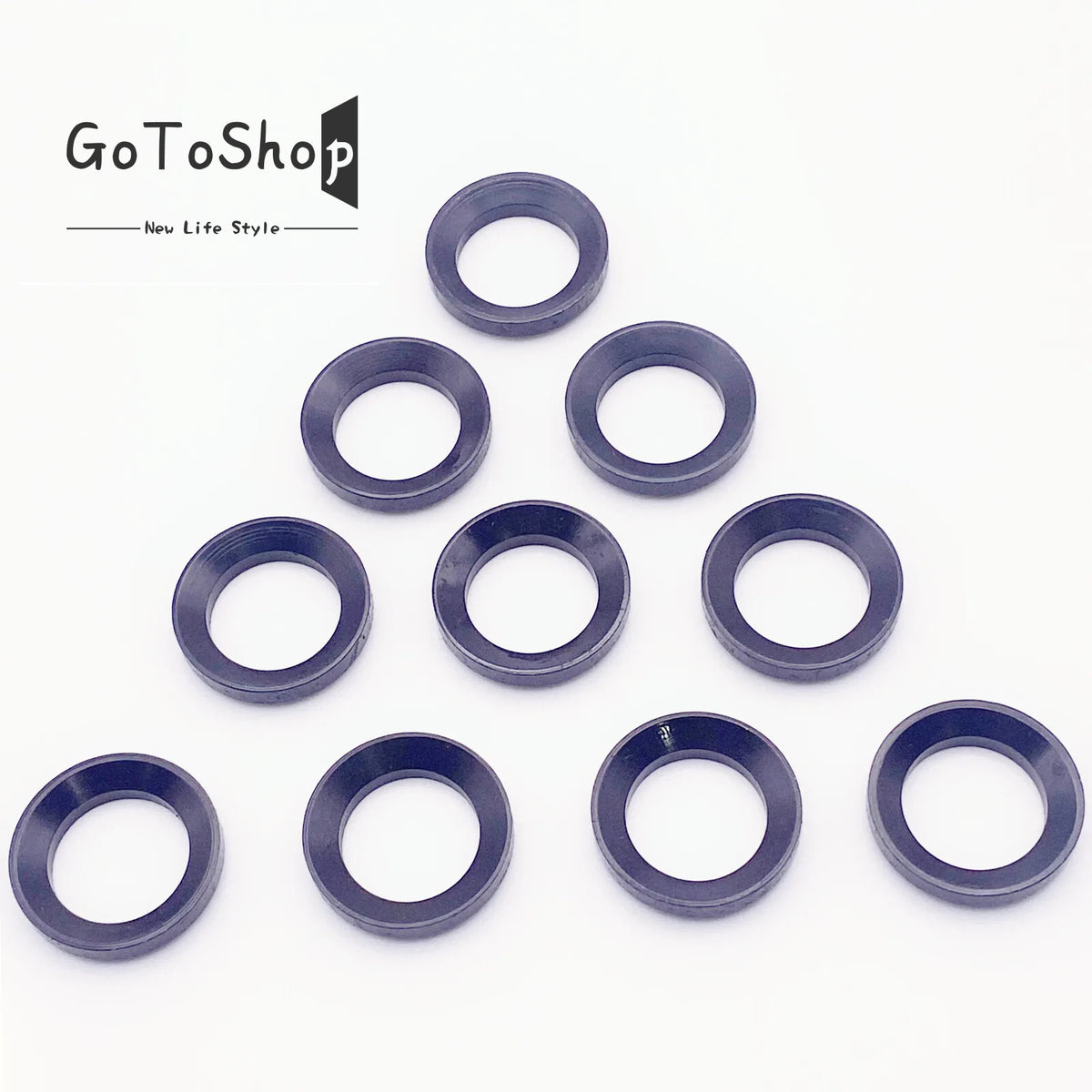 Steel Crush Washers 1/2x28 TPI Pack of 10 for 223 and 5.56