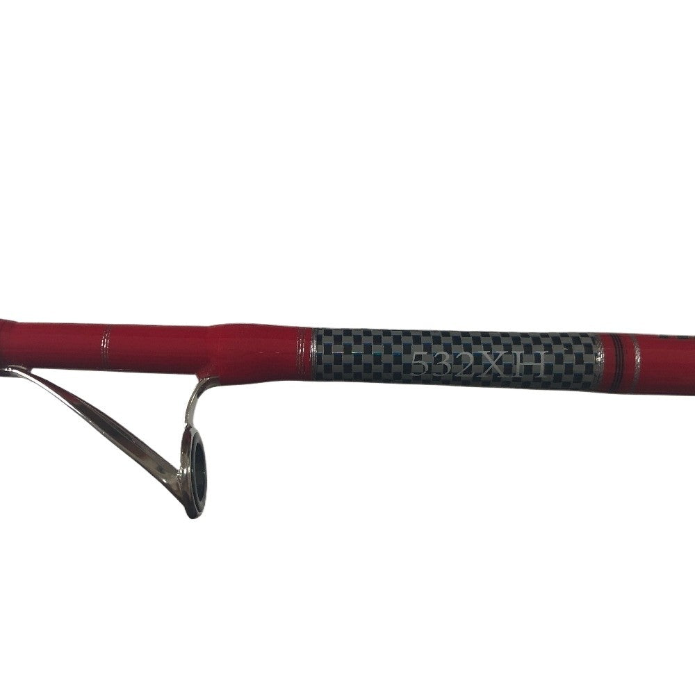 Saltwater Jigging Fishing Rod 5'3" 20-50lb MH Spinning Boat Rod for Saltwater