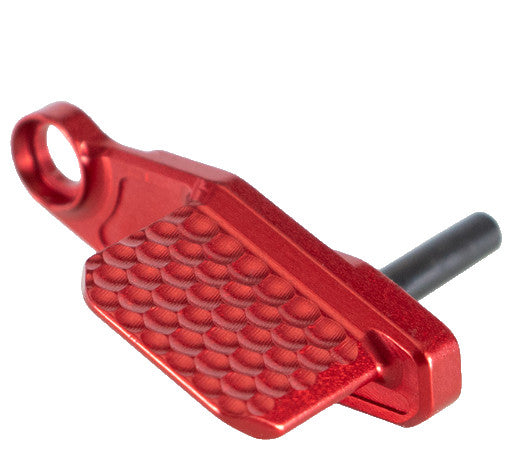 Ruger Mark IV 22/45 Thumb Ledge - Anodized Red Recoil Control Upgrade