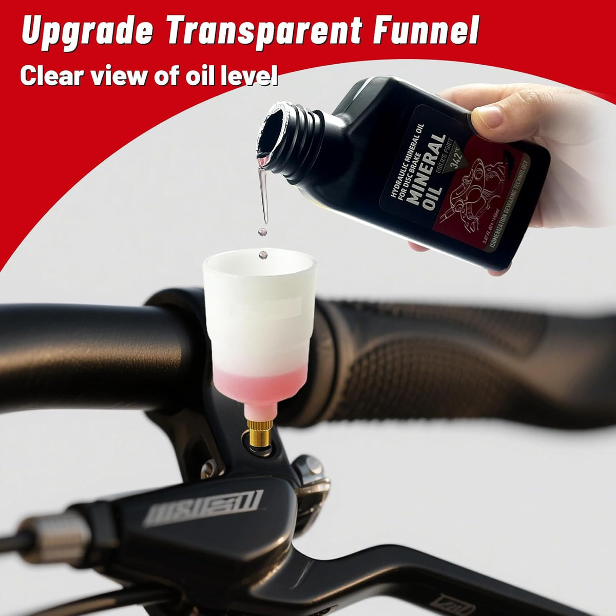 Bike Brake Bleed Kit for Hydraulic Disc Brakes - Shimano, Tektro, TRP