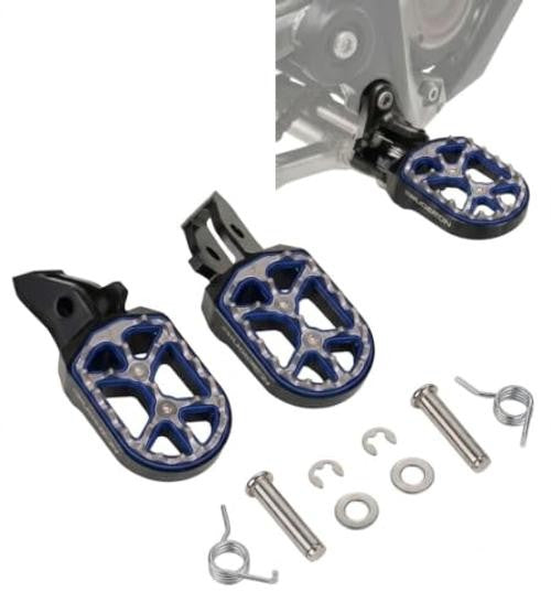 Widen Foot Pegs with Stainless Steel Teeth for Surron Ultra Bee - Black