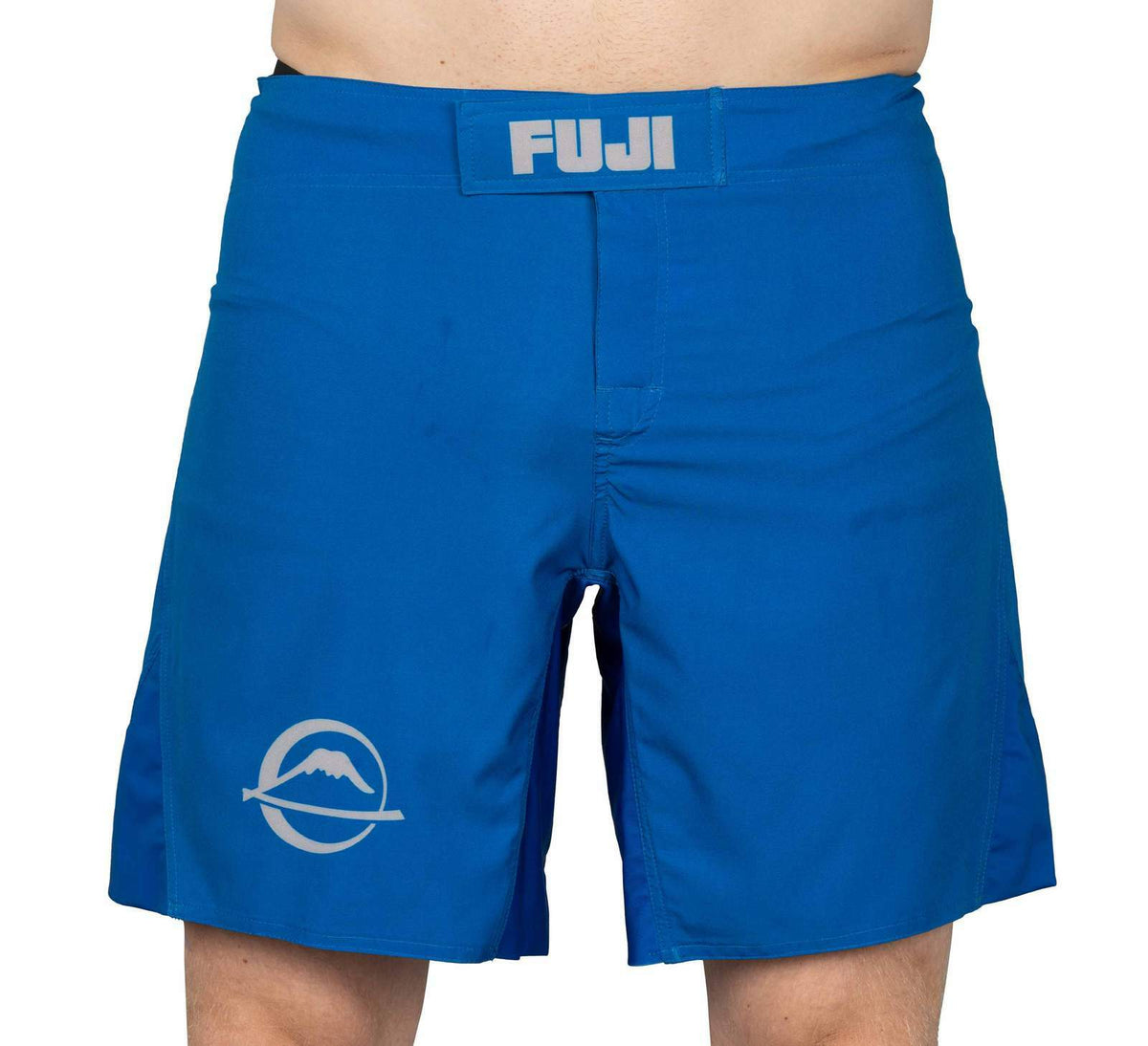 Grappling Fight Board Shorts for MMA & BJJ - Blue, No Gi Competition Gear