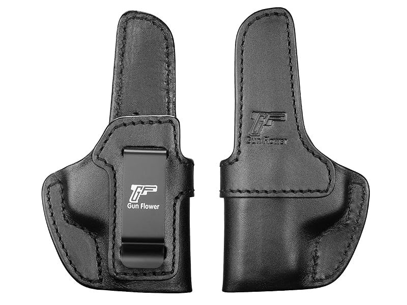 Concealed Carry Leather Holster for S&W Bodyguard 2.0, Optic Cut, Right Hand