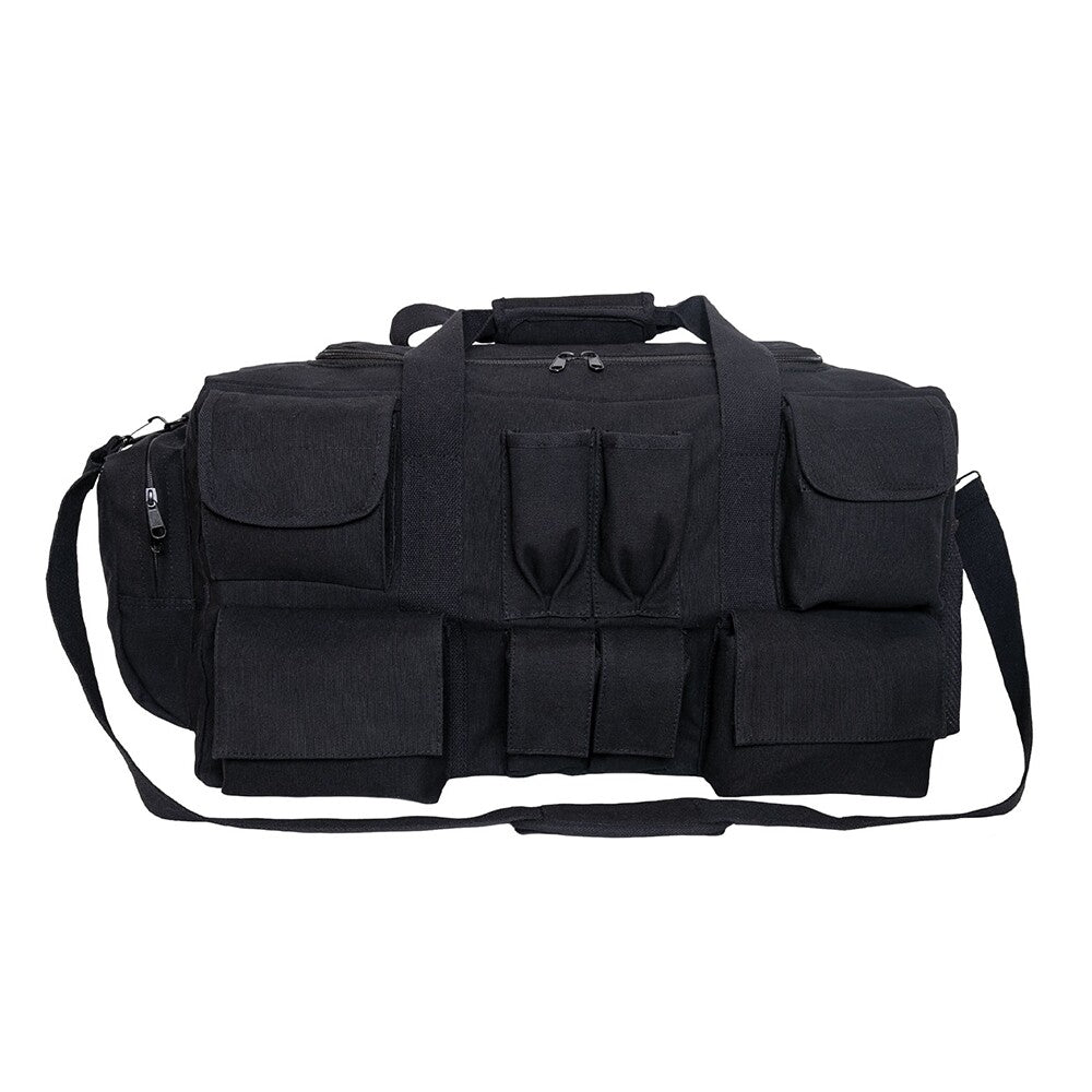 Rothco Canvas Military Bag with Multiple Pockets, 25.5-Inch