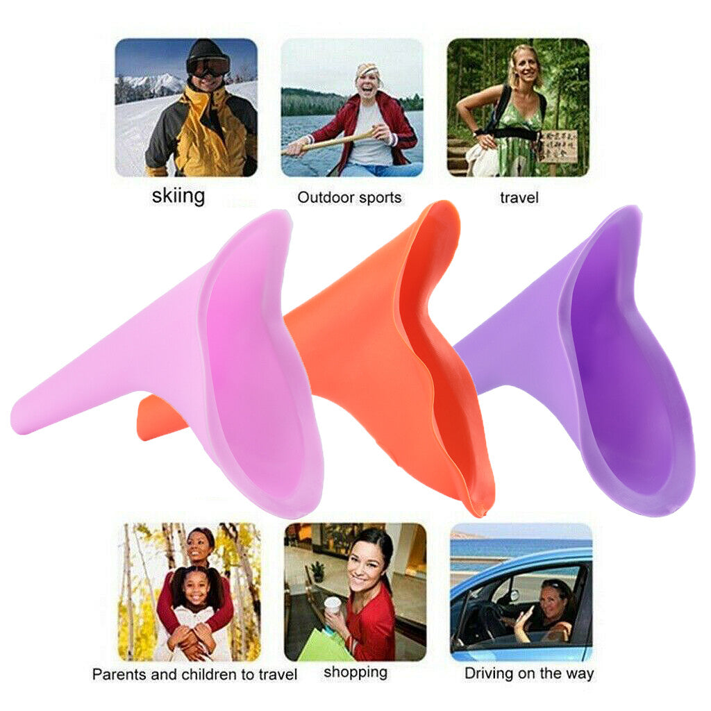 Female Reusable Portable Urinal for Travel Camping Outdoor Hygiene