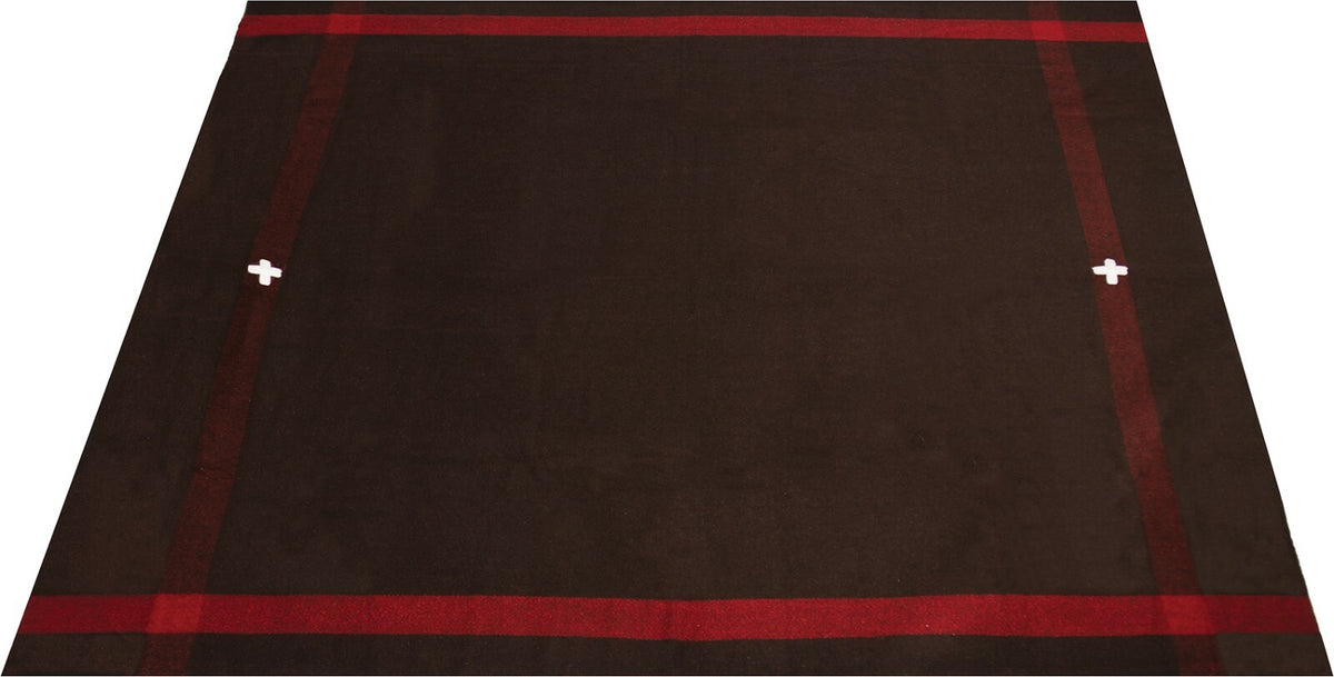 Heavyweight Military Wool Blanket 62 x 80 Inches - Warm Outdoor Throw