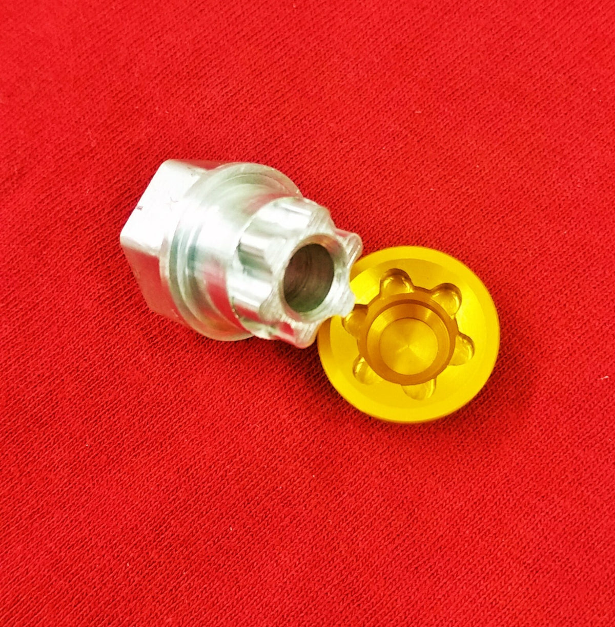 Brake Caliper Bore Cap Tool Set for RX4+ Small & Large Caps - Aluminum Socket
