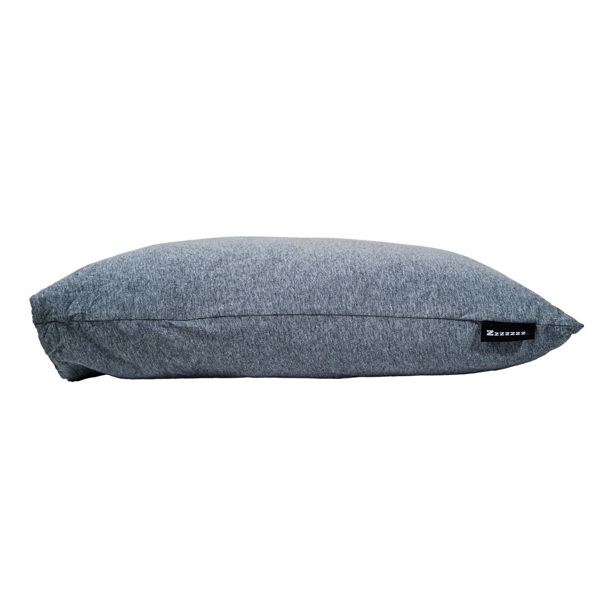 Camping Pillow with Jersey Cotton & Shredded Memory Foam - 15x21 Compressible
