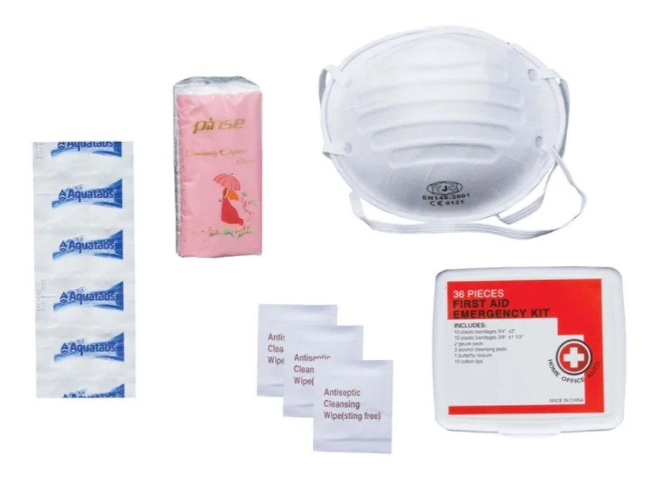 5-Day Emergency Survival Backpack with Food Water First Aid Kit