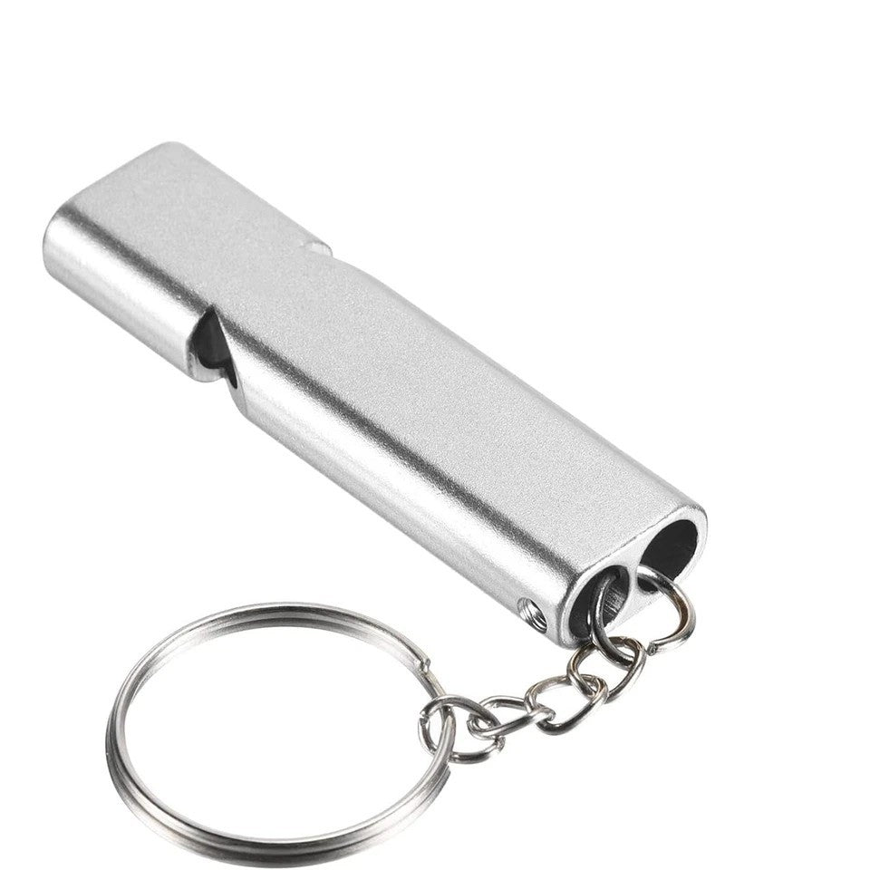 120dB Emergency Survival SOS Whistle Keychain Outdoor Camping Hiking