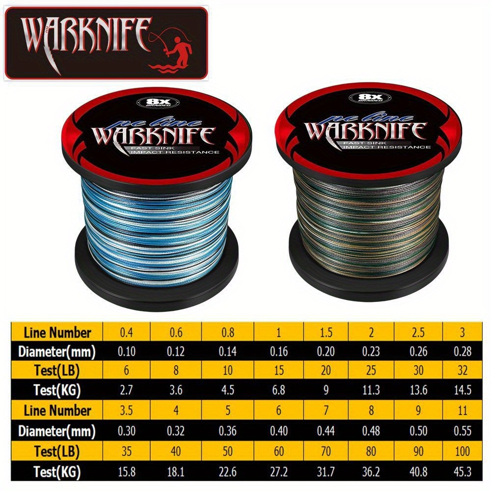 Premium Braided Fishing Line X8 500M 1000M Saltwater & Freshwater Casting Thread