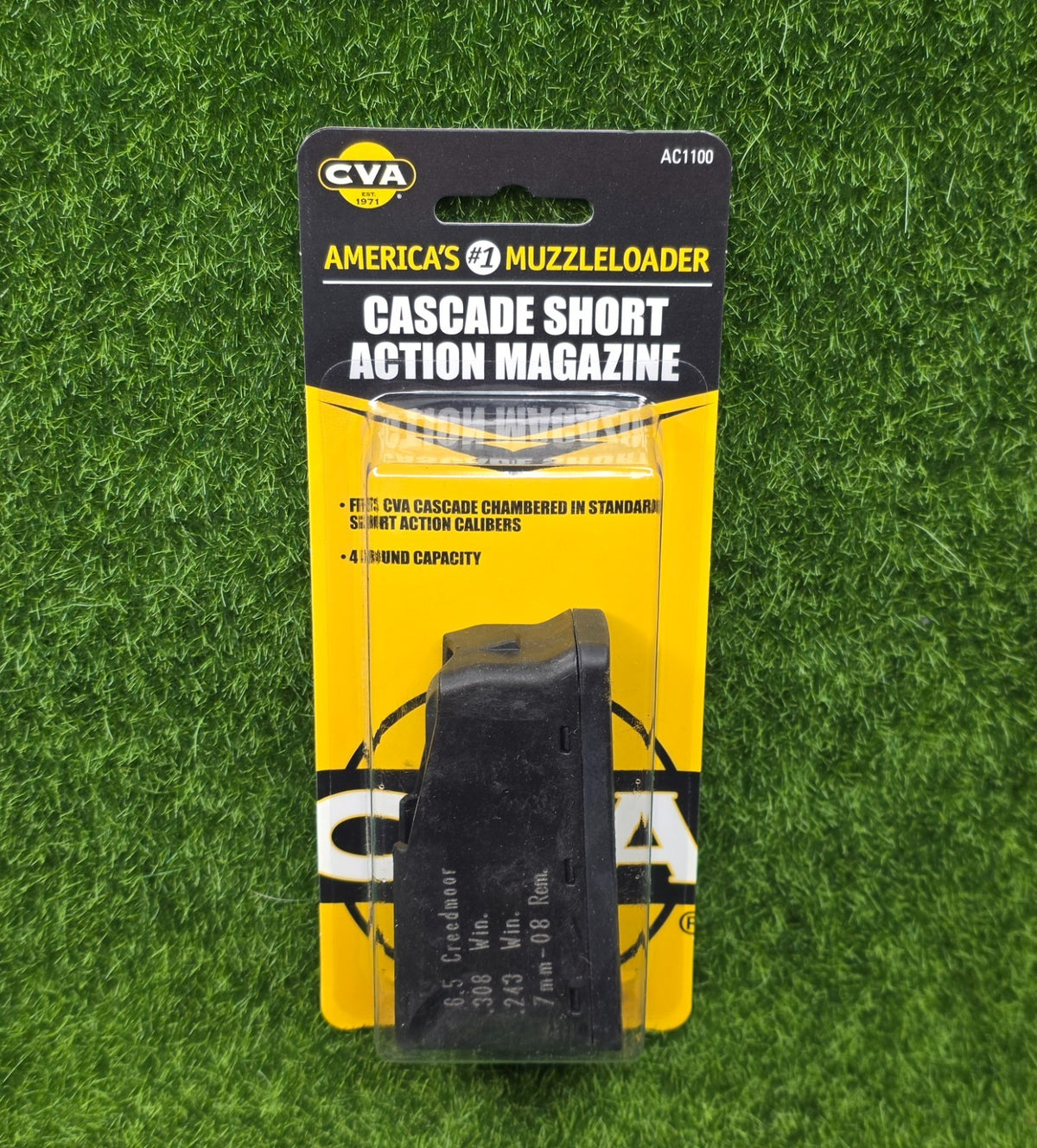 CVA Cascade Rifle Magazine 4-Round Detachable Polymer for .243/.308 Win