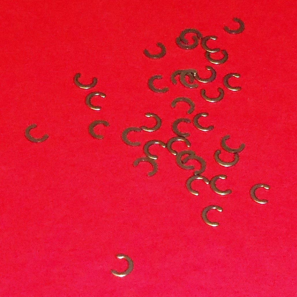 12 Stainless Steel Recoil Spring Retaining C-Clips for Browning Buckmark Pistols