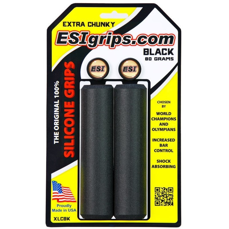 Extra Chunky 34mm Silicone Bike Handlebar Grips 130mm Lightweight MTB