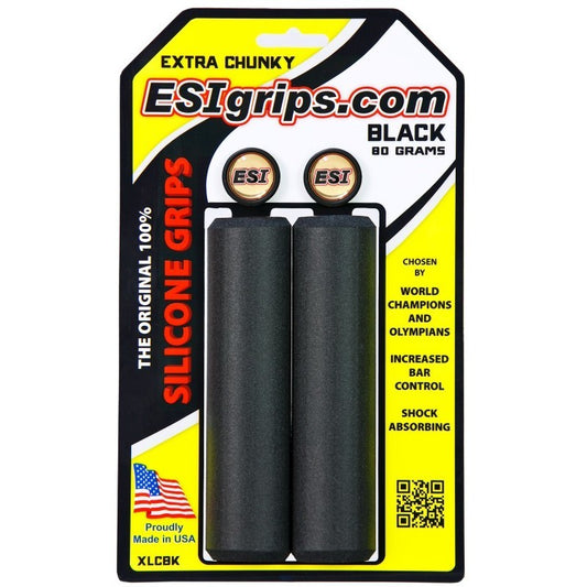 Extra Chunky 34mm Silicone Bike Handlebar Grips 130mm Lightweight MTB