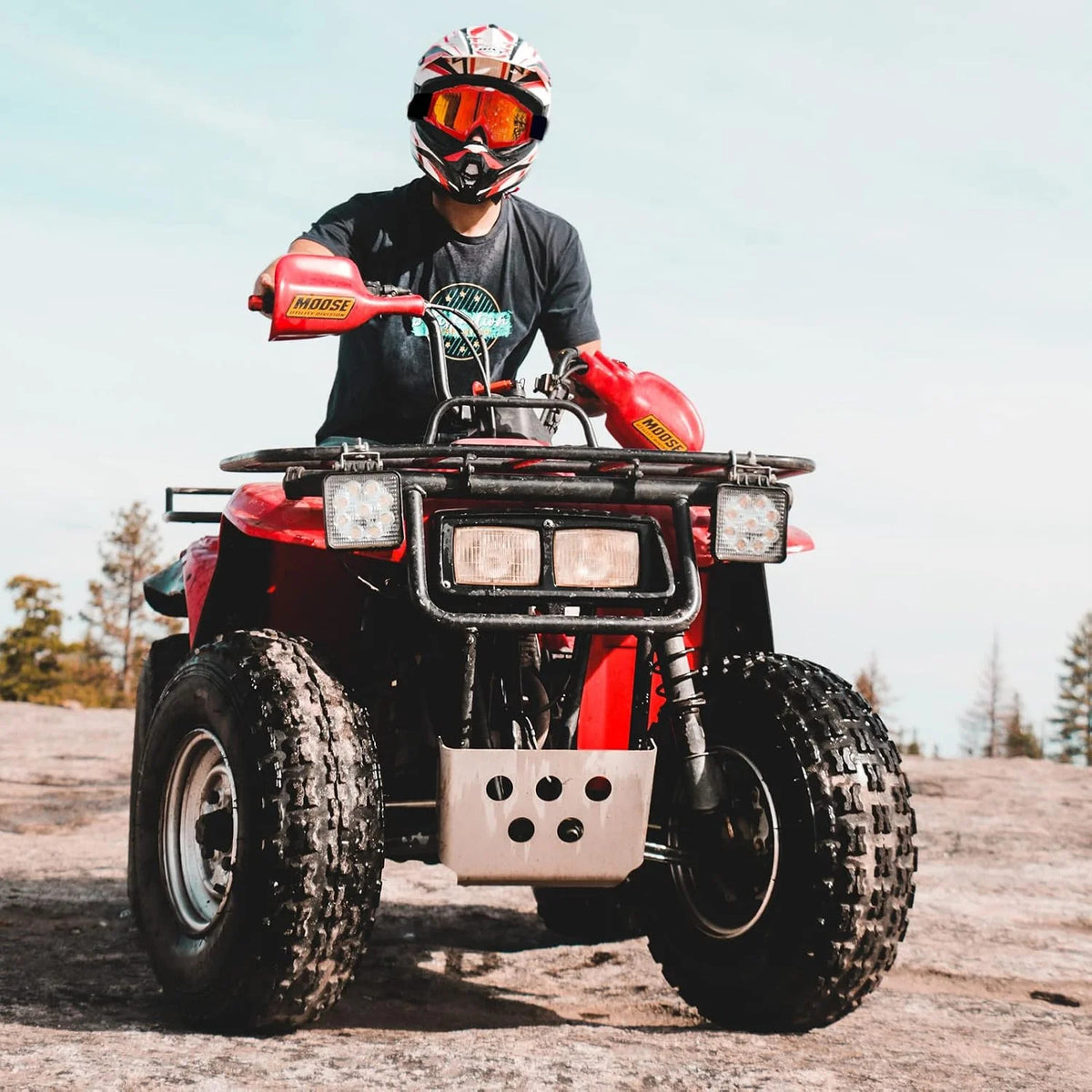 Off-Road Motorcycle ATV Goggles with UV Protection and Adjustable Strap