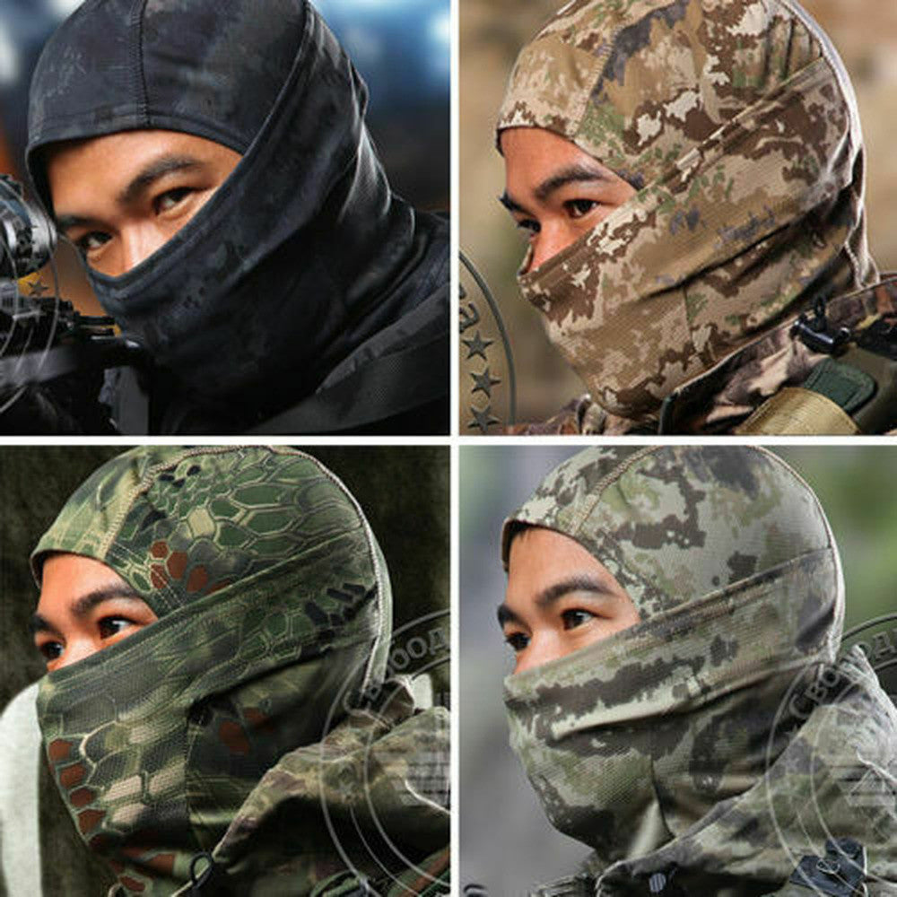 Unisex Tactical Face Mask Balaclava for Outdoor Sports and Hunting