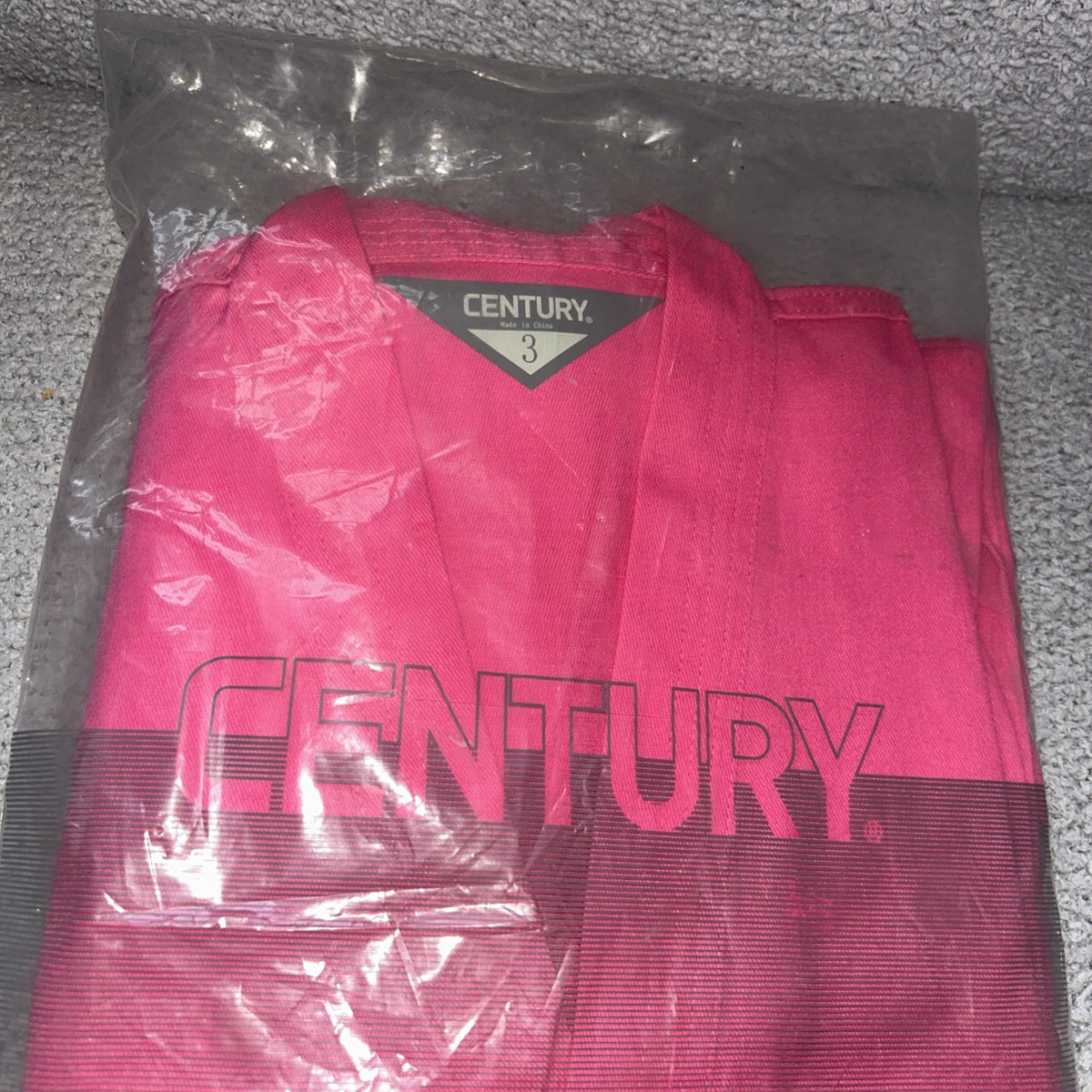 Lightweight Martial Arts Uniform Size 3 Pink with Belt for Students