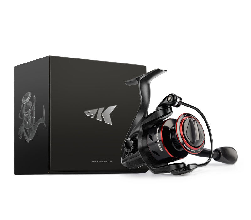 High Capacity Spinning Reel for Freshwater Fishing - Max 17.5 LB Line Capacity