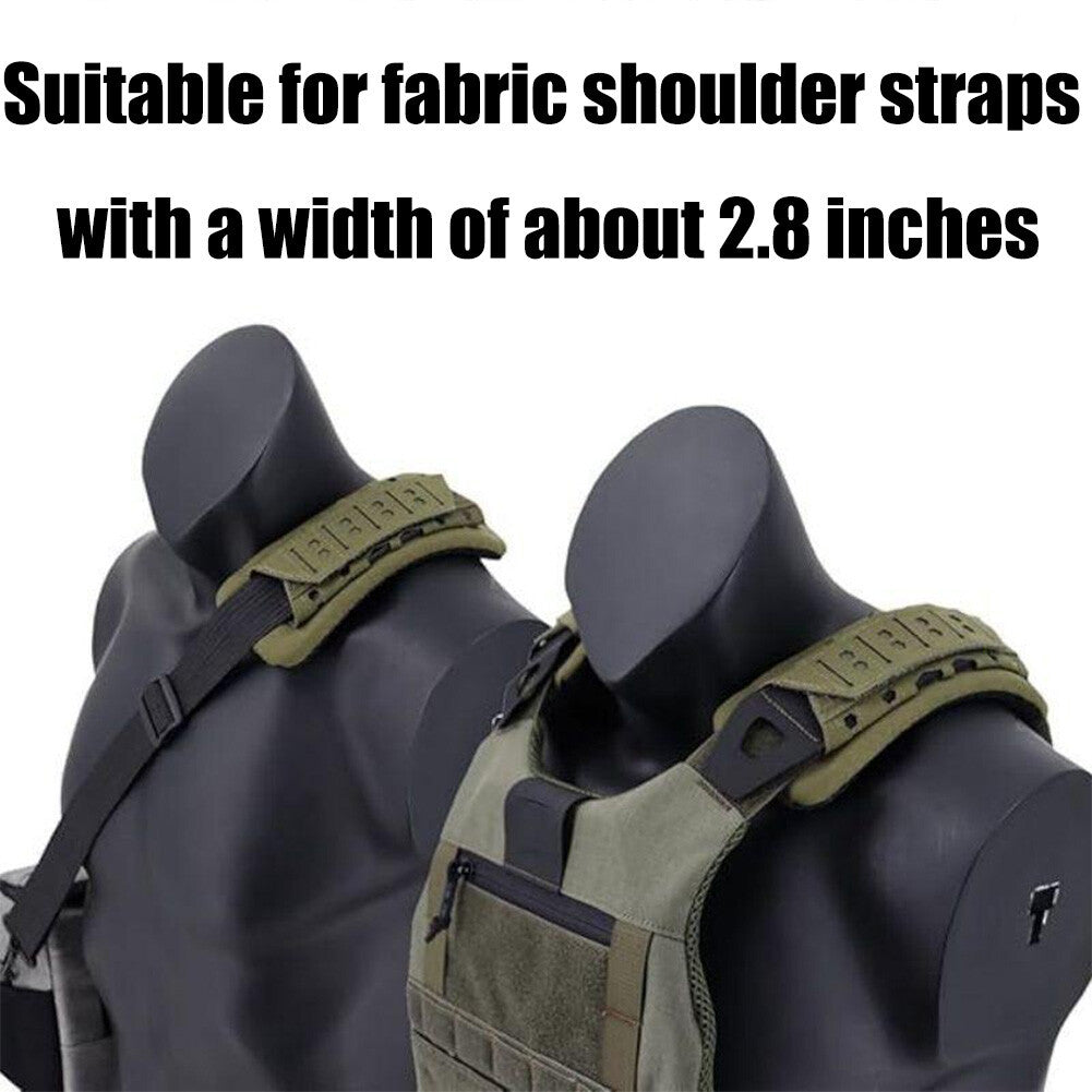 Tactical Backpack Shoulder Strap Pads Molle Bag Waist & Shoulder Cushions