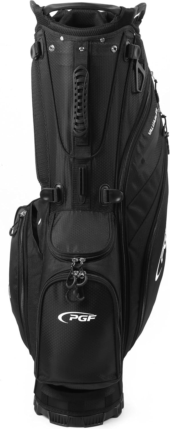 9.5-Inch 14-Way Golf Stand Bag with Full-Length Dividers and Multiple Pockets