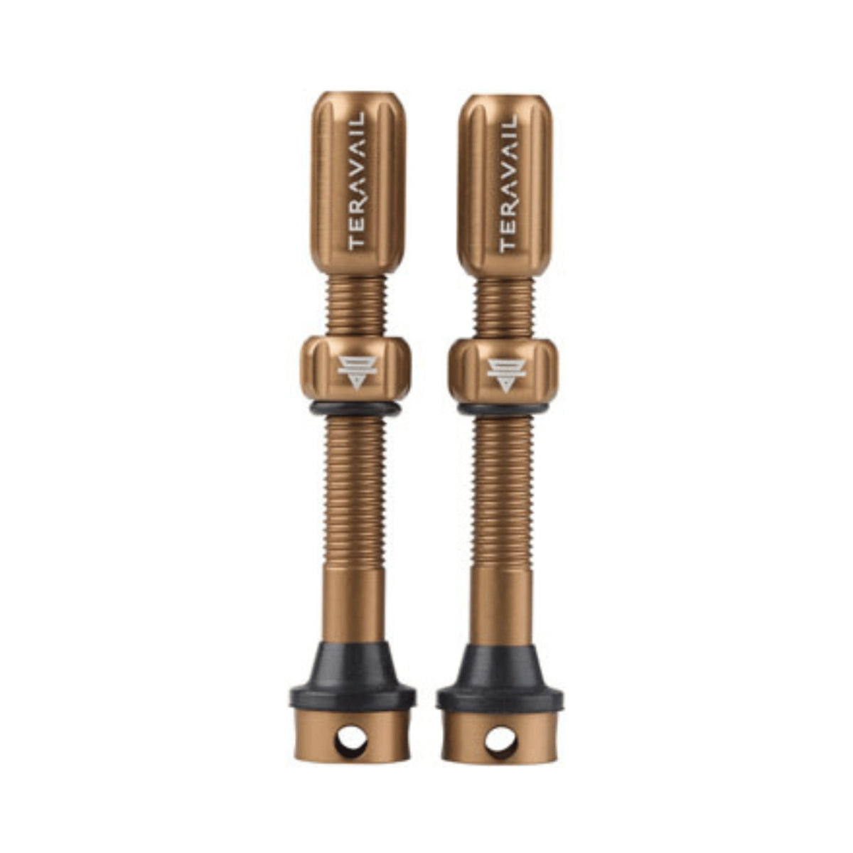 Tubeless Presta Valve Set with Integrated Core Tool - 48mm or 60mm