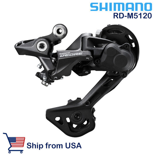 Shimano Deore 10-Speed MTB Rear Derailleur RD-M5120 for Mountain Bikes