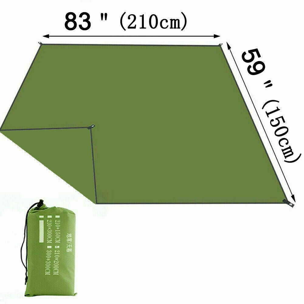 Waterproof Camping Tarp Shelter for Outdoor Backpacking and Rain Protection