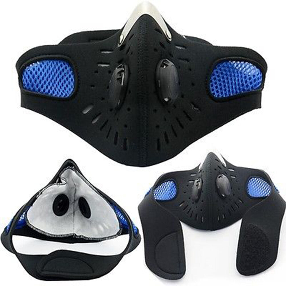 Reusable Dust Mask with Filter for Air Pollution & Respiratory Protection