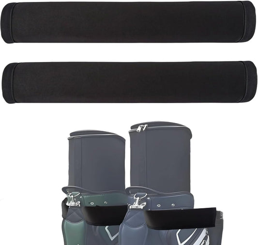 Golf Cart Strap Sleeve 2-Pack - Universal Neoprene Bag Protection