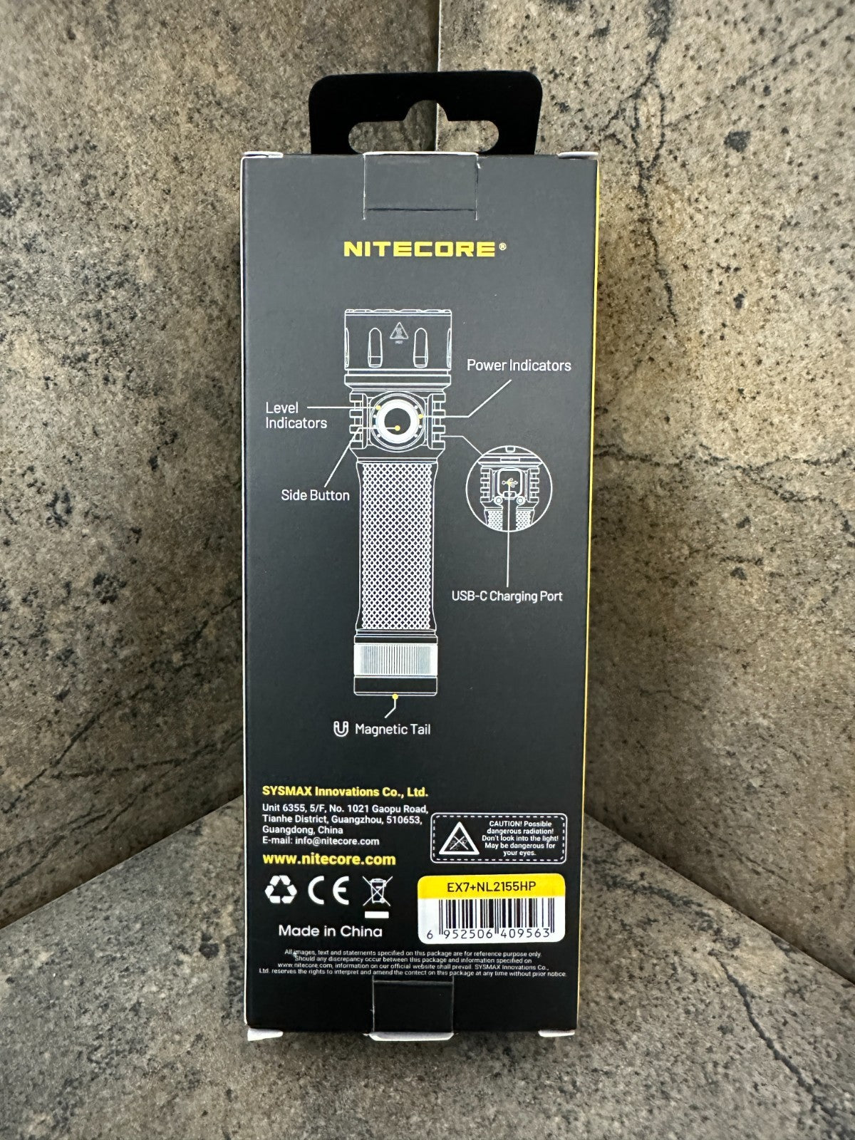 Rechargeable LED Flashlight 6000 Lumens with USB-C, Waterproof & High Power