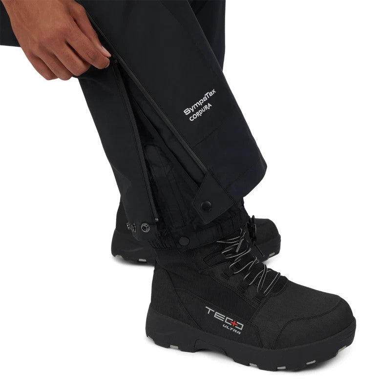 Men's XL Snowmobile Snow Pants Black BC Kona Highpants - Ski-Doo