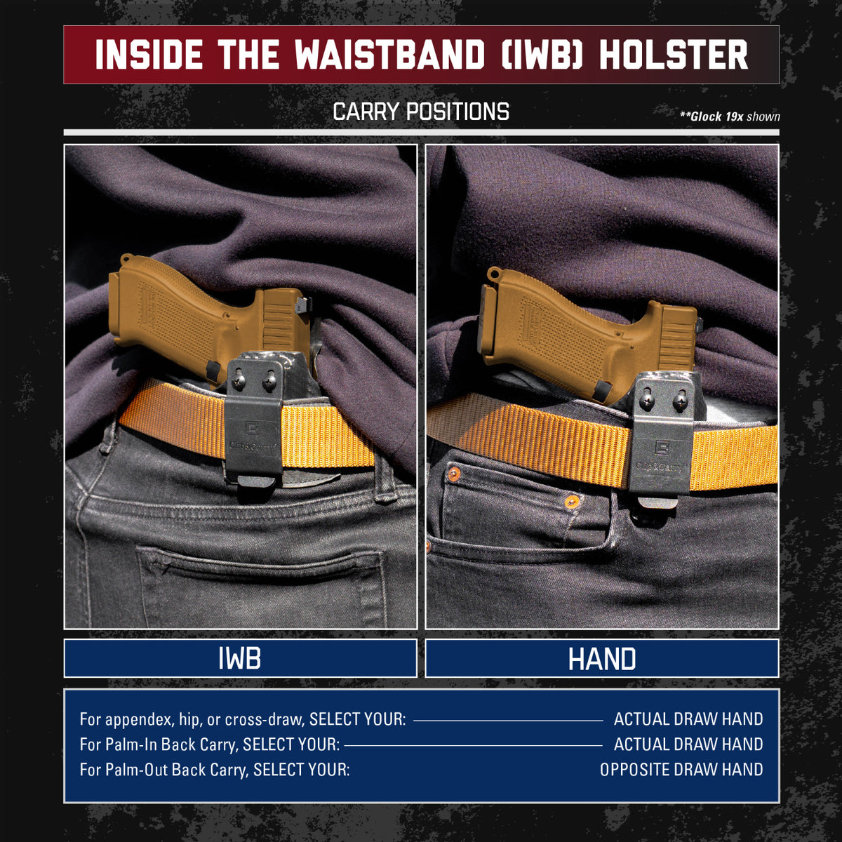 Kydex IWB Holster for Sig Sauer P365 - USA Made, Adjustable Fit & Lifetime Guarantee