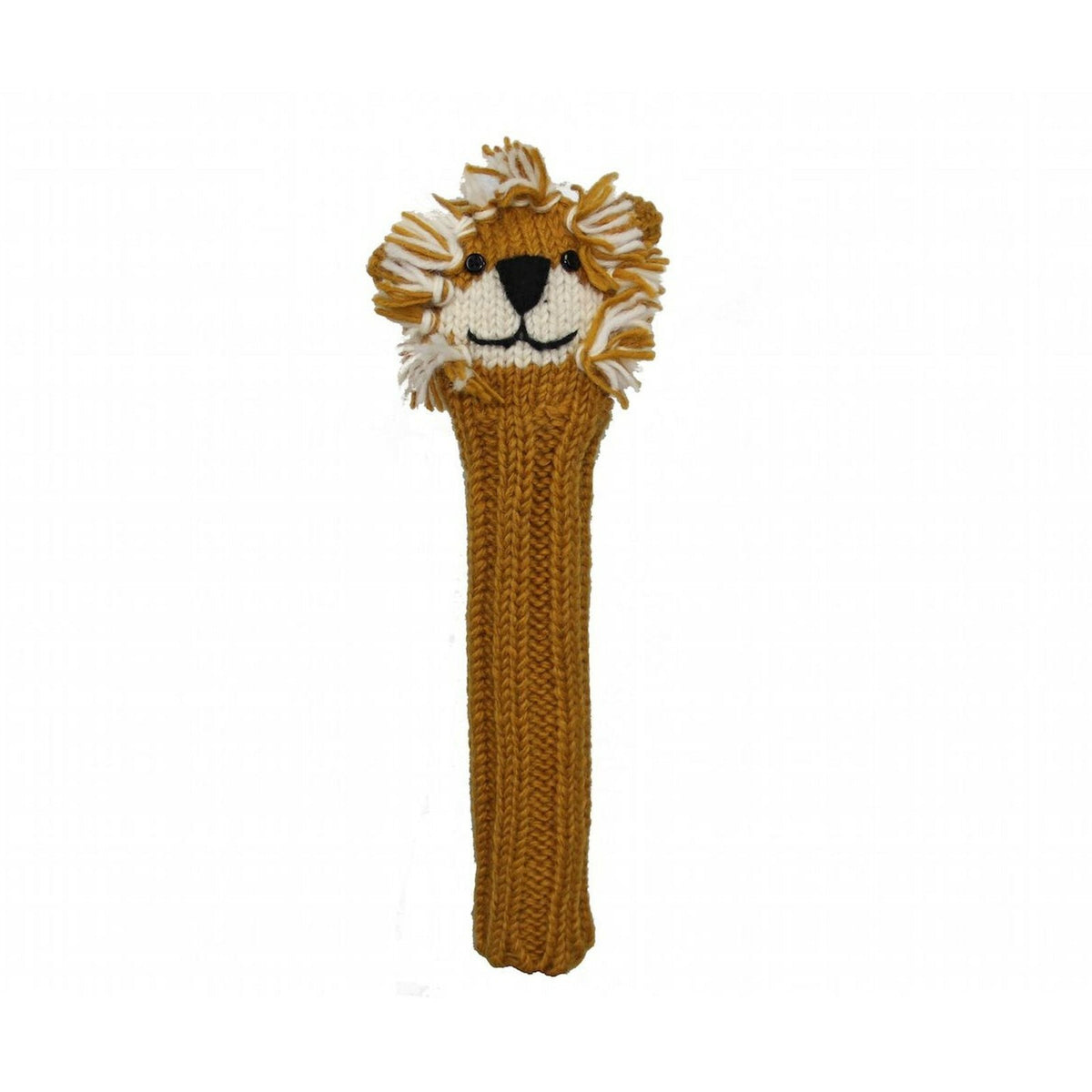 Golf Alignment Stick Cover Wool Animal Knit Golf Accessory Multiple Styles