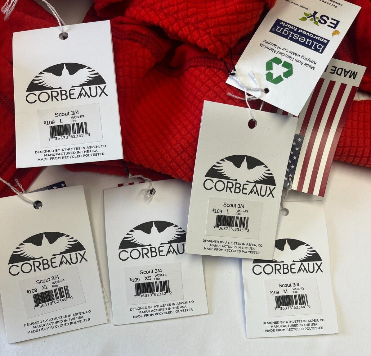 Corbeaux Scout 3/4 Base Layer Pants - Lightweight Breathable Ski & Activewear