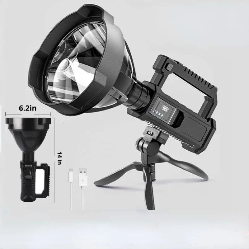 Super Bright 100000 Lumens LED Work Light Spotlight Waterproof Torch