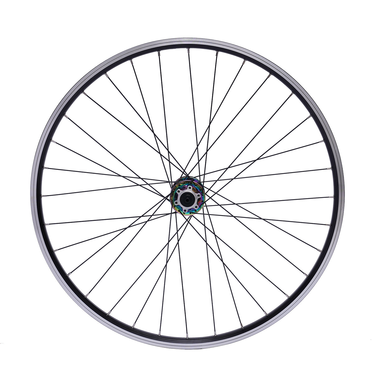 27.5 Inch Aluminum MTB Wheelset with Disc Brakes and 32 Spokes