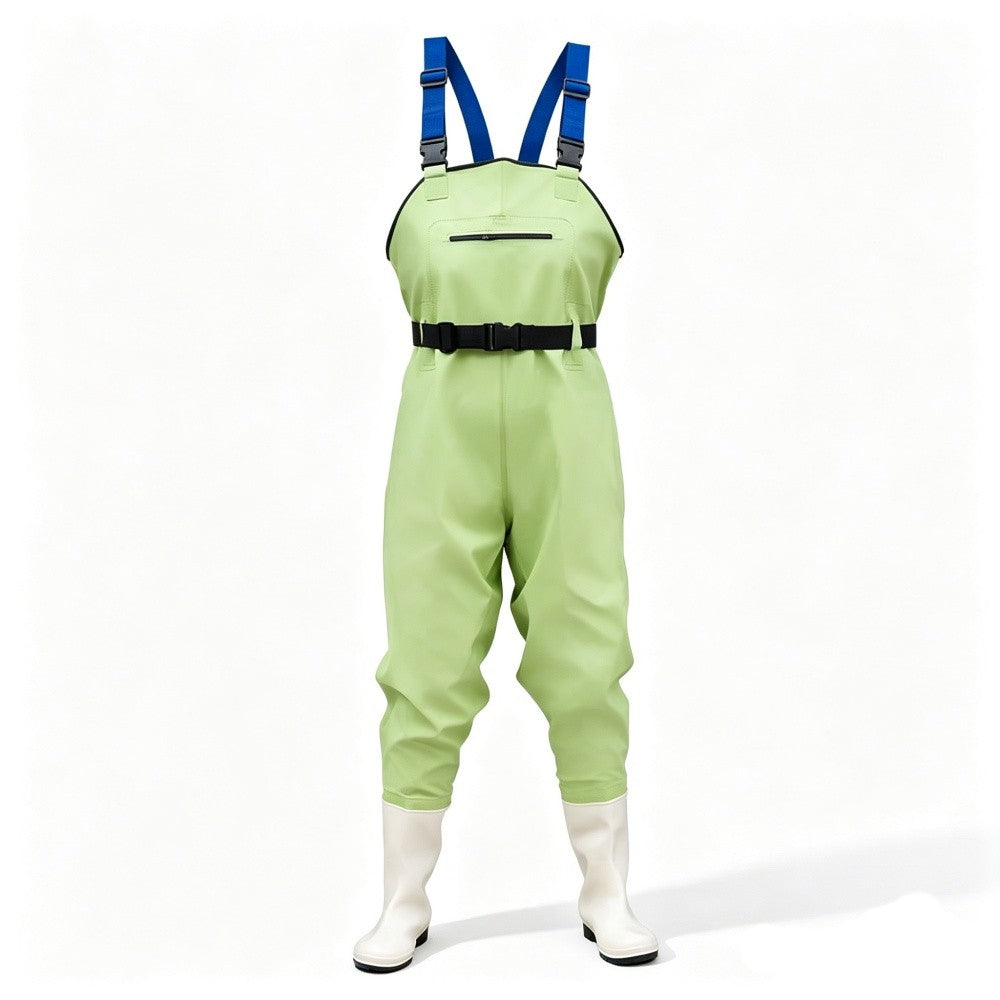 Women Waterproof Chest Waders with Boots for Fishing and Outdoor Activities