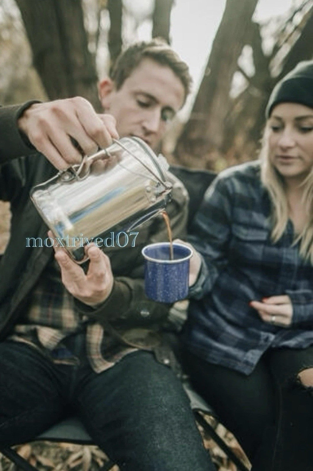 9 Cup Aluminum Camping Percolator Coffee Pot for Campfire Hiking