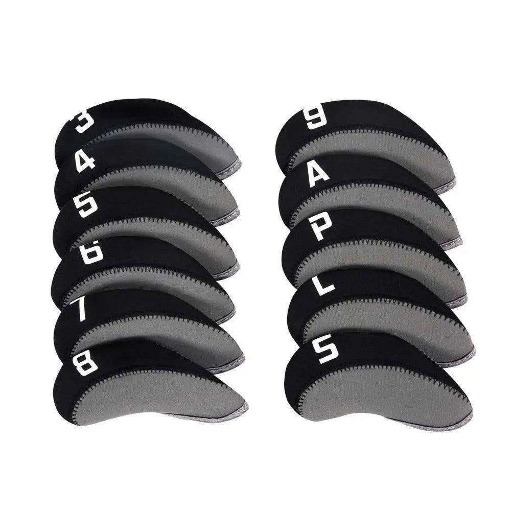 11Pcs Golf Head Cover Set for Irons - Protect Your Golf Clubs