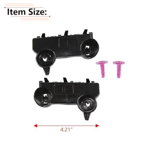 Pair Front Bumper Support Brackets for Nissan Altima 2019-2023 - OEM Fit