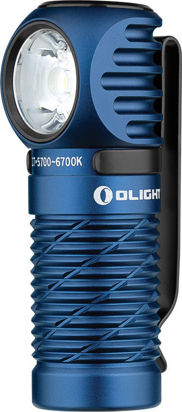 Olight Perun 3 Mini Premium Blue Flashlight Kit Compact EDC Light