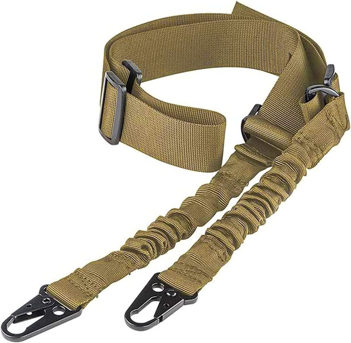 Two Point Tactical Rifle Sling with Quick Detach Nylon Strap Adjustable for Outdoor Shooting