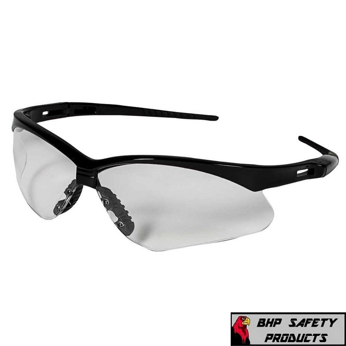 Safety Glasses Sport Protective Eyewear with UVA/UVB/UVC Protection, Wraparound Design, Removable Neck Cord